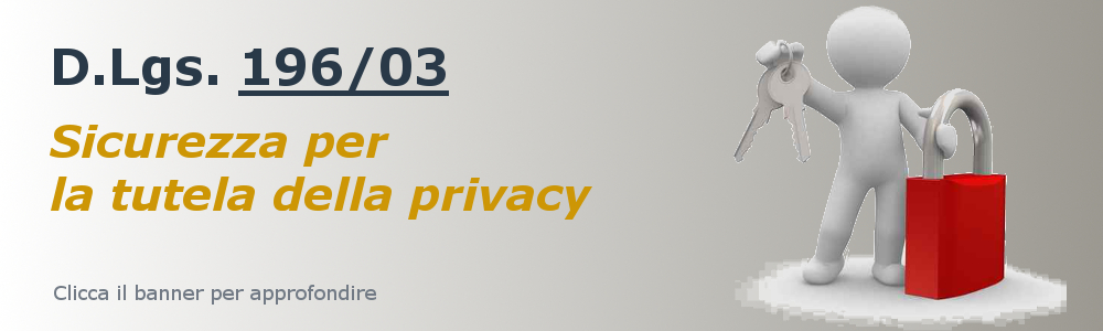 Privacy (D.Lgs. 196/03)